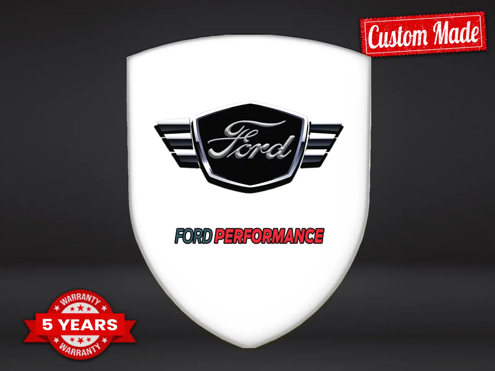 Ford Sticker Silicone Design Max Stylé Pro Résistant